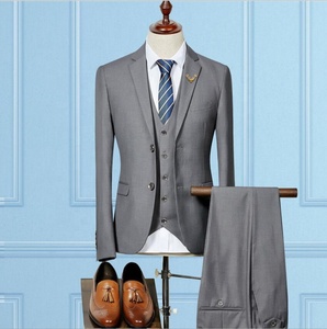 ¡Novedad de 2026! Traje de boda de tres piezas de alta calidad para <span class=keywords><strong>hombre</strong></span>, trajes ajustados de talla grande a la moda para mejor <span class=keywords><strong>hombre</strong></span> - Product Image 4