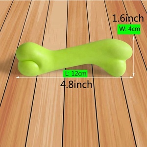 Yüksek Kaliteli Isırmaya Dayanıklı Diş Temizleyici TPR Ucuz Çiğneme Kemiği Evcil Hayvan Köpek Yavrusu Oyuncağı - Product Image 3