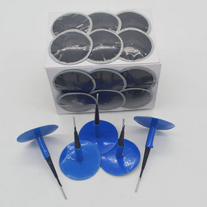 Kit de réparation professionnel de pneus <span class=keywords><strong>tubeless</strong></span> pour crevaisons, avec bandelettes et bouchons - Product Image 2