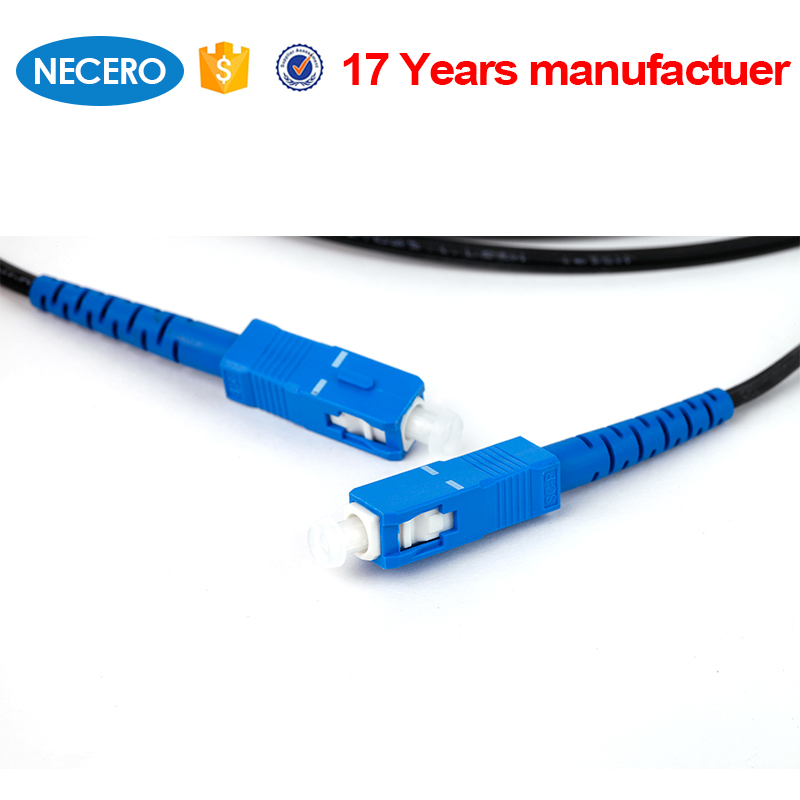 Режим 50/125 OM3 SC / UPC оптического волокна косички для телекоммуникаций система