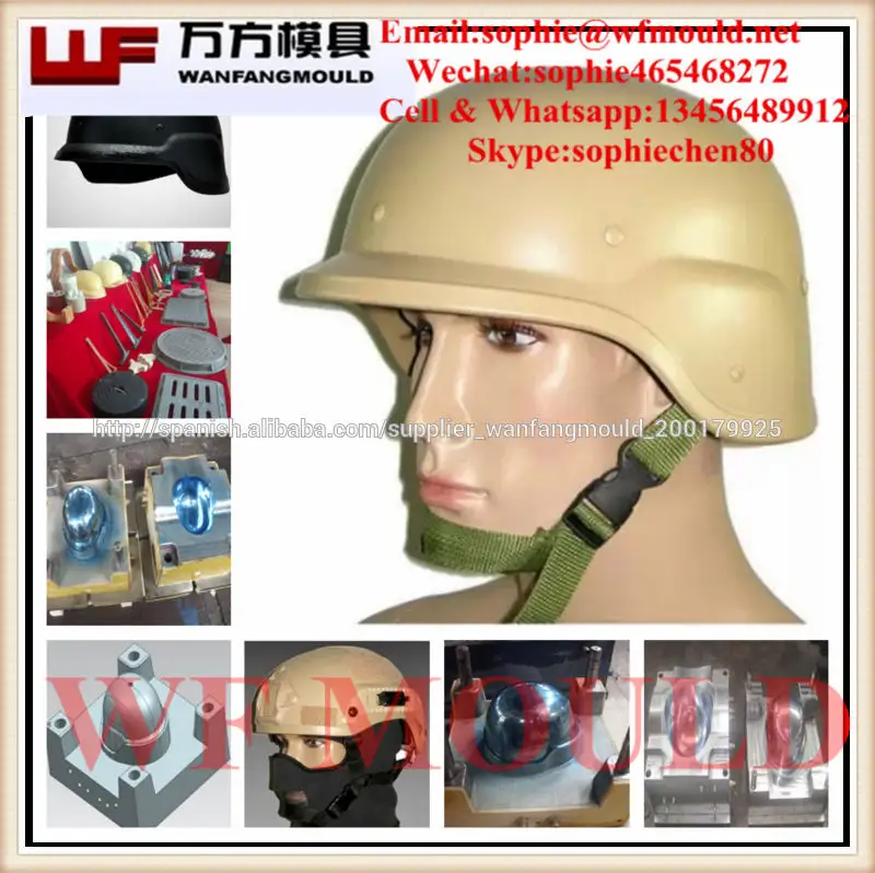 Molde del casco antibalas Kevlar Compresión militar/Placa antibalas Kevlar Compresión militar/molde chaleco