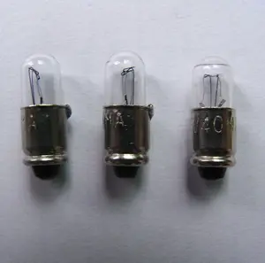 T1 3/4 Nain Bride/Midget Rainuré 28V40mA T6X16.5mm mini instrument indicateur ampoule