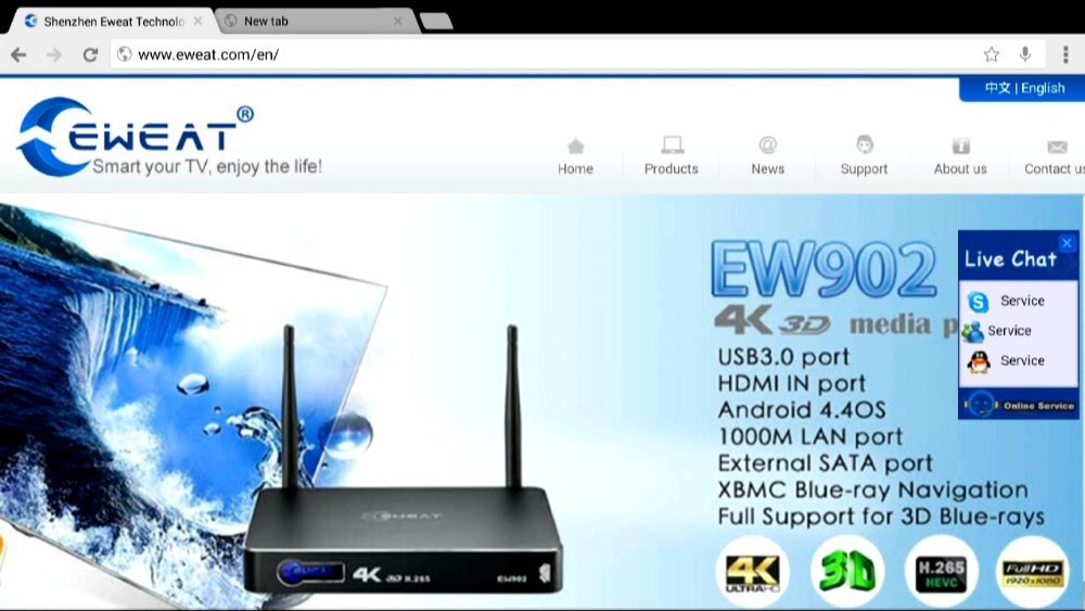 Préinstaller xbmc android. 4k 3d lecteur multimédia full hd 1080p realtek 1195 android. 4.4 tv box