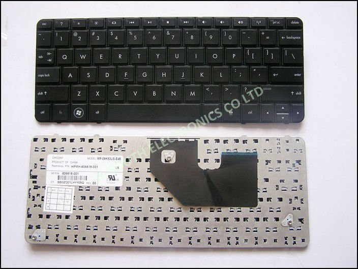 Keyboards4Laptops UK Layout Black Replacement Laptop Keyboard Compatible with HP Mini 1101TU Keyboards4Laptops UK Layout Black Replacement Laptop Keyboard Compatible with HP Mini 1101TU