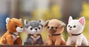 Lindo pequeño perro de peluche juguetes <span class=keywords><strong>mini</strong></span> perro MUÑECA/peluche perro Husky juguetes peluche Chihuahua perro - Product Image 2