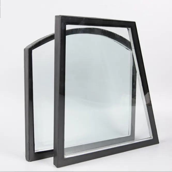 Vidrio aislante transparente/teñido/reflectante/templado/laminado/argón/Low-E