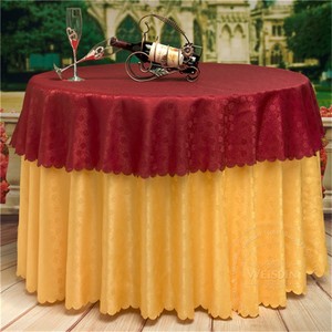 tela de raso de alta calidad de <span class=keywords><strong>la</strong></span> <span class=keywords><strong>ronda</strong></span> mantel de papel para el <span class=keywords><strong>restaurante</strong></span> - Product Image 2