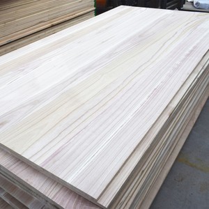 Tablero de Madera de Paulownia de Grado AA AB, Ensamblado con Juntas Dentadas, Madera Contrachapada Natural al por Mayor - Product Image 4