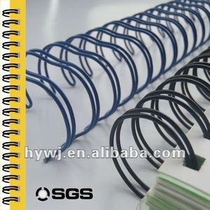 عينة مجانية عالية الجودة ملزم إمدادات النايلون المغلفة مزدوجة حلقة سلك ربط يا و التوأم سلك حلقي حلقة - Product Image 4