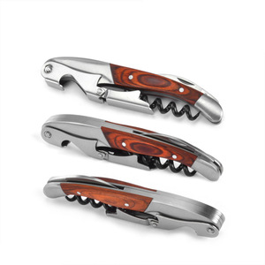 <span class=keywords><strong>Vin</strong></span> de luxe Clé À Double Charnière Décapsuleur de Bouteille de <span class=keywords><strong>Vin</strong></span> pour Les Barmans Serveurs Sommeliers - Product Image 5
