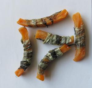 Sucreries séchées pour chien et animaux domestiques, emballage en peau <span class=keywords><strong>de</strong></span> poisson, patates douces, riche en protéine, shandong, myjian, collations naturelles, amuse aux aliments - Product Image 5