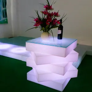 Certificated Led Luminous <strong>Tall</strong> bar Cake <strong>Table</strong> - Product Image 1