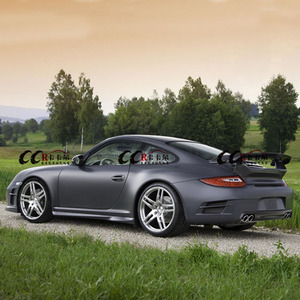 Magnifique kit de carrosserie de style <span class=keywords><strong>MS</strong></span> pour Porsche 911 <span class=keywords><strong>997</strong></span> pare-chocs avant pare-chocs arrière lèvre avant diffuseur arrière aileron d'aile pièces automobiles - Product Image 5