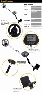 Cofinder MD3020II long range gold metal detector treasure finder e localizzatore sotterraneo metal detector localizzatori - Product Image 4