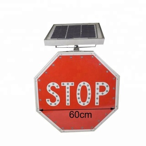 Señal <span class=keywords><strong>de</strong></span> <span class=keywords><strong>advertencia</strong></span> <span class=keywords><strong>de</strong></span> tráfico solar personalizada para OEM/ODM - Product Image 4