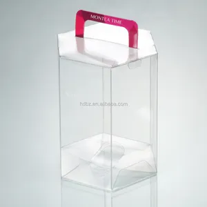 factory custom pvc/pet/pp packing for clear plastic box