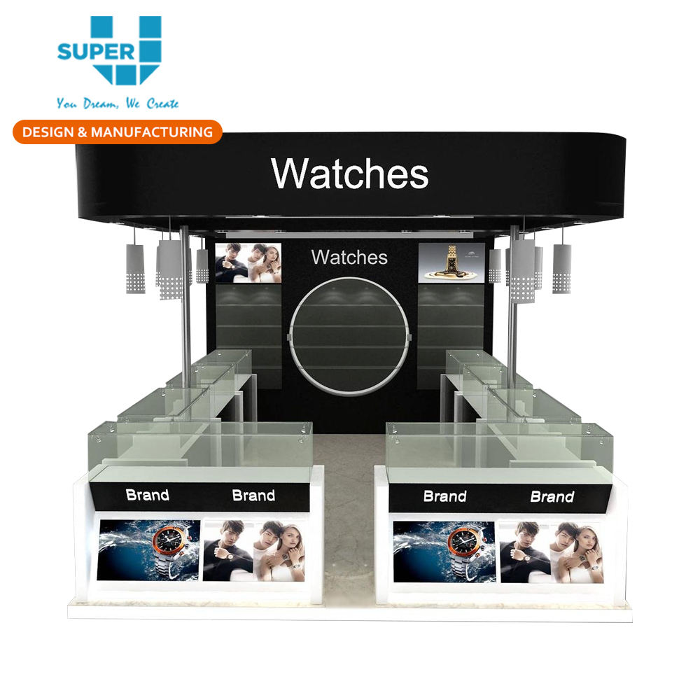 Kiosk Watches Elegant Display Solutions for Shopping Malls