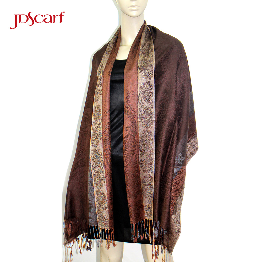 Alluring glance from through the shawl