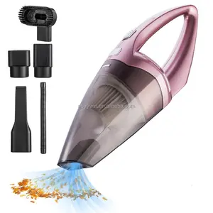 Handheld Dust Suction Collector FOR DRY AND WET USE 100W 12V Car Vacuum Cleaner With HEPA Filter