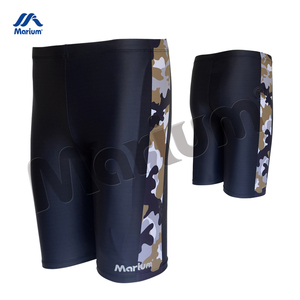 Traje de Baño Deportivo de una Pieza con Estampado de Camuflaje para Hombre, Secado Rápido, Transpirable, Spandex/Poliéster, Venta al Por Mayor - Product Image 1