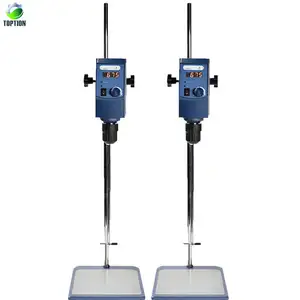 顶级数字强大的实验室搅拌器搅拌机2000RPM 20L 10000mpas无刷直流电机20 L最大装载容积50-2200 r.p.m Rpm LED