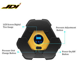 JDI-3603S 2017 mejor precio alta presión digital portátil coche neumático inflador bomba compresor de <span class=keywords><strong>aire</strong></span> eléctrico - Product Image 2