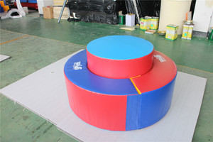 Nuevo diseño suave de gimnasia <span class=keywords><strong>cirque</strong></span> equilibrio mat puede ser utilizado como mitades - Product Image 5