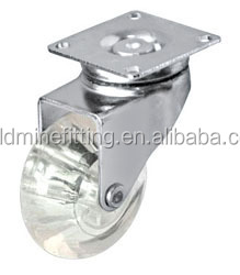 Hot Sale Modern Transparent PU <span class=keywords><strong>Locking</strong></span> Silikon Lenkräder transparente starre Lenk bahn - Product Image 6