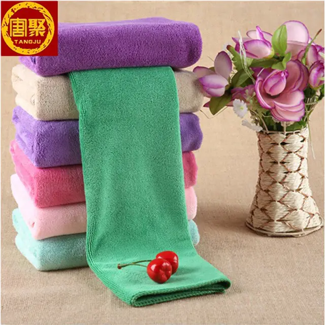 Hot Sale Wholesale 1 Set Microfiber Fabric Towel Bath Microfiber Thin Bath Towel 70x140 towels baths