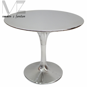 Vintage industrielle <span class=keywords><strong>tulipe</strong></span> table À <span class=keywords><strong>Manger</strong></span> avec couvercle En Aluminium - Product Image 5