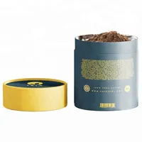 OEM Voll farbig bedruckte Hart karton Tube Box Lebensmittel qualität Kraft papier Tube für Kaffee