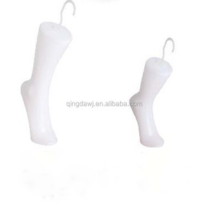 Kanca ile çorap ekran için beyaz kadın ayak mankenler gövde - Product Image 1