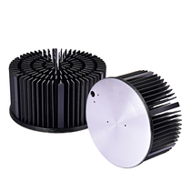 Ronda disipador de calor de aluminio 50mm 60mm 70mm 80mm 120mm 133mm 140mm 150mm grande cxb3590 60w 100w disipador de calor