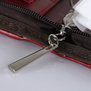 Nueva cartera profesional PU con cremallera Ejecutivo 4 anillos Carpeta con mango - Product Image 6