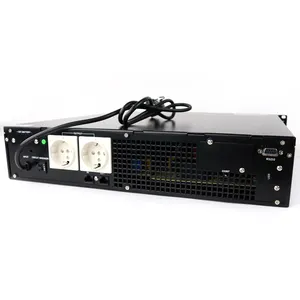 Rack Mount Single Phase High Frequency Online 2KVA UPS with battery power backup