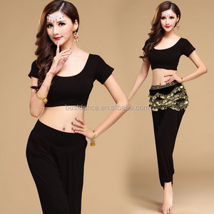 Conjunto <span class=keywords><strong>de</strong></span> Top y Pantalón <span class=keywords><strong>de</strong></span> Danza del Vientre Tribal Árabe <span class=keywords><strong>Sexy</strong></span> BestDance, Traje <span class=keywords><strong>de</strong></span> Yoga Bollywood - Product Image 5