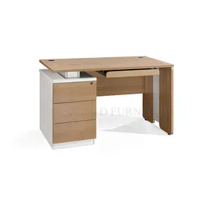 Imágenes modernas de madera para mesa de estudio, diseños de mesa de ordenador