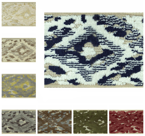 ผ้ากำมะหยี่ Jacquard คุณภาพสูงลาย<span class=keywords><strong>ดอก</strong></span>ไม้ลูกไม้สำหรับตกแต่ง - Product Image 6