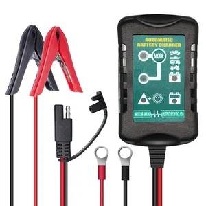 Chargeur de batterie au plomb, 6V, 1,5 a, mode d'entretien et de récupération, pour moto, 12v