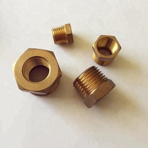 Khí nén phù hợp nam và nữ threaded mở rộng kết nối adapter ống lót bằng đồng - Product Image 3