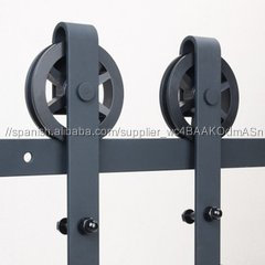 Rolo corredizo para puerta de granero y riel para puerta de granero - Product Image 1