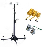 Soporte de Altavoz con Elevación Manual para Eventos, Truss para Altavoces