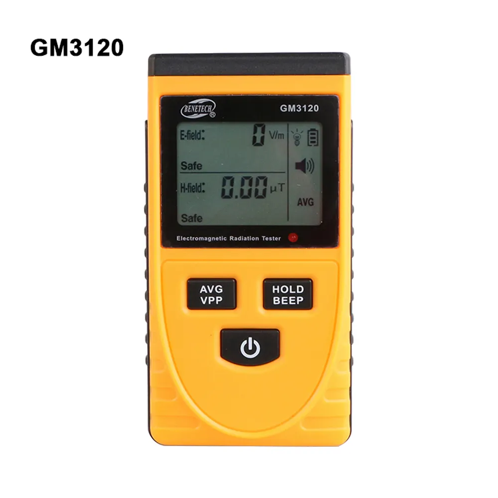 Electromagnetic Radiation Detector Tester Meter Handheld Counter For Electric Field Emission Measurement Tool GM3120-BENETECH