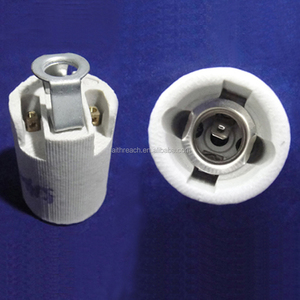 Adyce — support de lampe électrique en céramique, petite coque à vis, base porte-lampe <span class=keywords><strong>e14</strong></span>, prise - Product Image 4