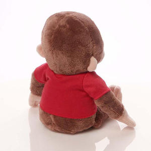 LOGO personalizzato curioso peluche animali di peluche giocattolo per bambini - Product Image 4