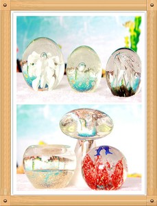 Venta al por mayor hermosa de las cúpulas sólido cristal forma animal pisapapeles, bola cristal pisapapeles para la boda regalo - Product Image 3