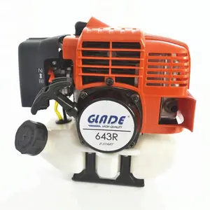 643R Brush cutter petrol/gas power type engine 43cc diaphragm type