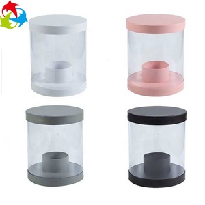Custom <strong>Clear</strong> PVC Plastic Flower <strong>Box</strong> <strong>With</strong> <strong>Lid</strong> - Product Image 4