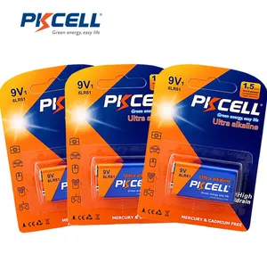 Pilhas alcalinas aa tamanho da bateria, pkcell aa alcalina lr6 aa pilas alcalinas aa 24 peças pacote 1.5volt no.5 pilhas seca