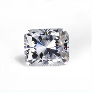 Provence gems jewellery 6*8mm 2 carat DEF color hot sale emerald cut loose moissanite in stock Loose diamonds jewellery